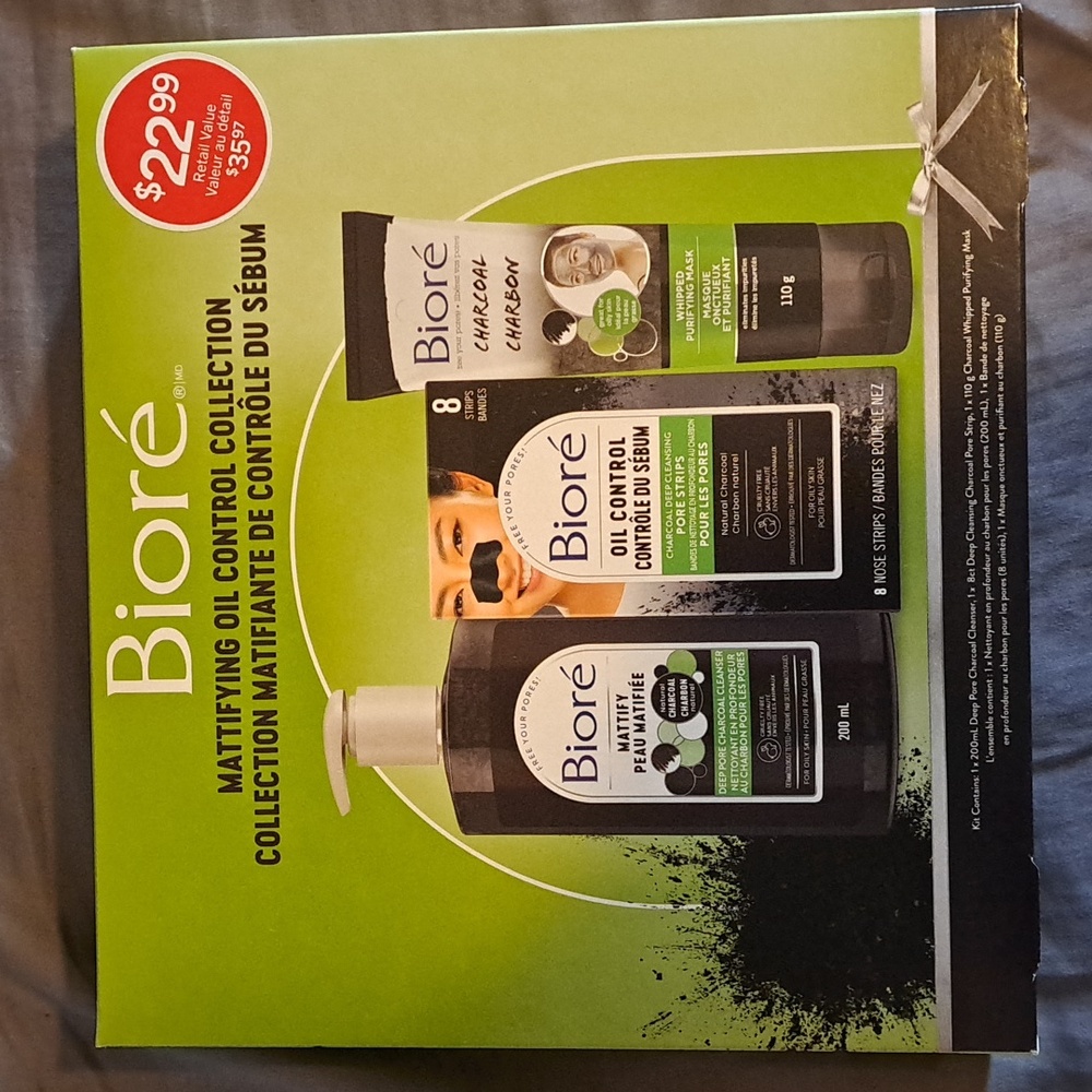 Mattifying Oil Control Skincare Set - Green